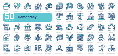 Democracy iconset 