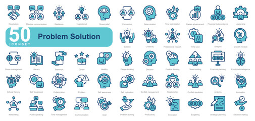 Problem Solution iconset