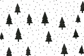 PNG Christmas tree backgrounds pattern winter.
