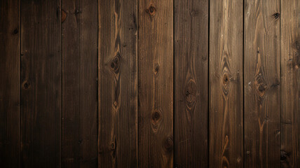 Naklejka premium Antiguo fondo de madera con textura oscura grunge, la superficie de la antigua textura de madera marrón, paneles de madera de teca de vista superior. 