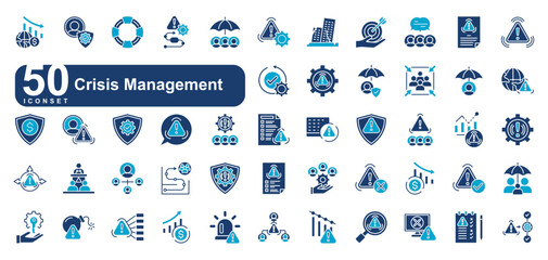 crisis management iconset