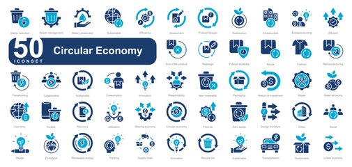 Circular Economy iconset