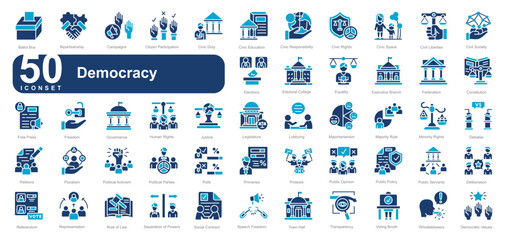 Democracy iconset 