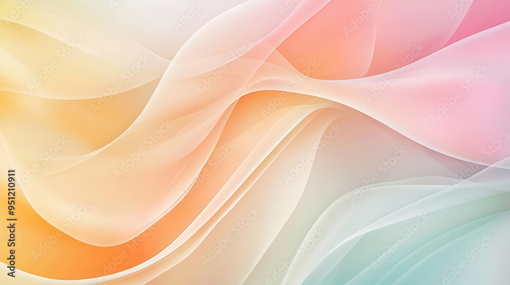 Poster blur abstract colorful background with dynamic shapes