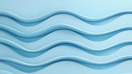 Fototapeta premium Abstract wavy fingerprint background, beautifully rendered in 3D.