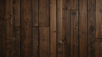 Fototapeta premium Antiguo fondo de madera con textura oscura grunge, la superficie de la antigua textura de madera marrón, paneles de madera de teca de vista superior. 