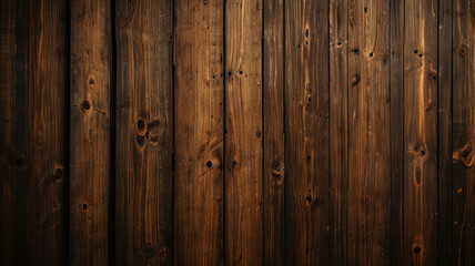 Naklejka premium Antiguo fondo de madera con textura oscura grunge, la superficie de la antigua textura de madera marrón, paneles de madera de teca de vista superior. 