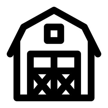 recommend clip art: barn, shed, house, building outline icon