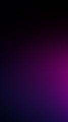 Fototapeta premium A gradient background with a deep transition from dark purple to black, creating a bold and mysterious atmosphere