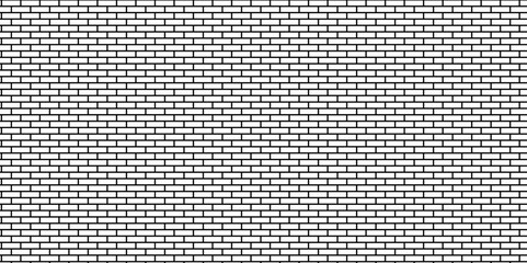 Ceramic white bricks, metro tiles seamless horizontal pattern. White brick wall for textures or backgrounds, different patterns.