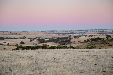 Australian farm landscape 