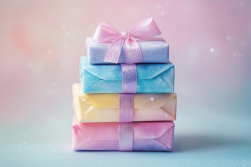 Delightful Parcels of Joy: A Celebration of Gift-Giving Elegance - Generative AI