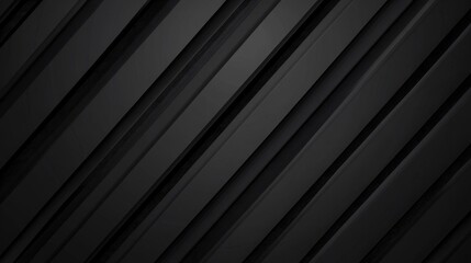 Obraz premium Modern black and grey abstract design featuring sleek diagonal lines and a textured stainless steel look.