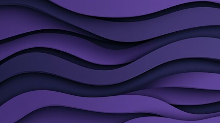 Fototapeta premium Dive into this sleek, minimal purple wave design perfect for banners, covers, or flyers. Dynamic and stylish