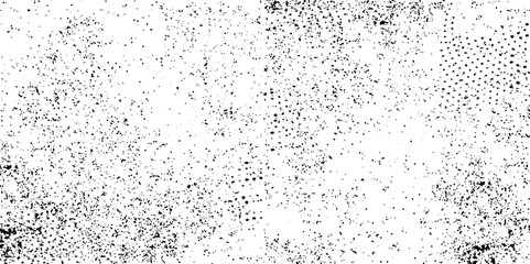 Texture of old worn surface. Vintage dirty background. Random grunge noise background. Black dots, speckles or particles wallpaper.