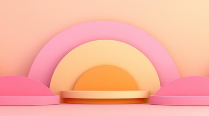 Create a stunning visual with this abstract pink and gold background, perfect for any presentation or design project. Embrace modern elegance