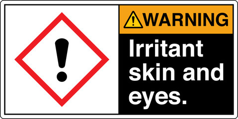 24 ANSI Z535 WARNING GHS Chem...