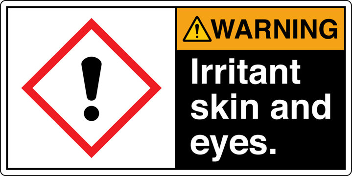 24 ANSI Z535 WARNING GHS Chem...