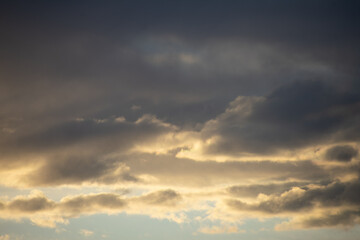 Fototapeta premium Sun setting Behind the Colorado Rocky Mountains