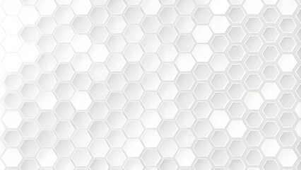 Hexagonal white navy background texture placeholder, radial center space, 3d illustration, 3d rendering backdrop.  Abstract art business mobile phone concept connection