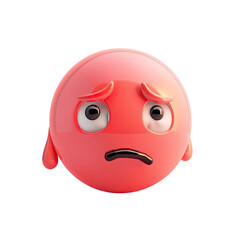 Fototapeta premium Emoji And Emoticon Transparent Backgrounds, Generative AI