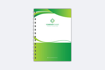 Modern Note Book cover template