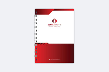 Modern Note Book cover template
