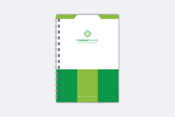 Modern Note Book cover template