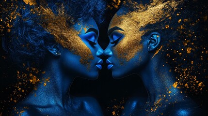 Gemini symbol artistic