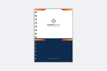 Modern Note Book cover template