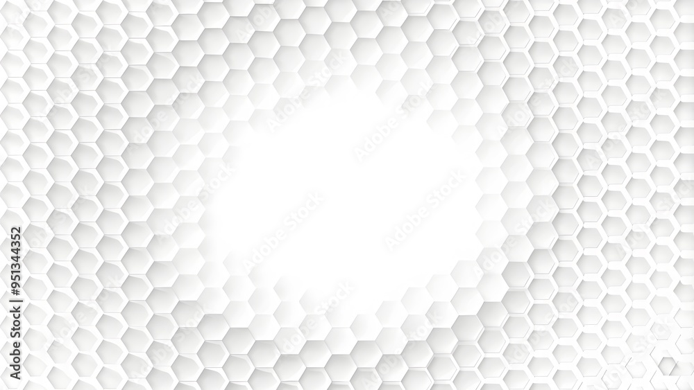 Poster abstract 3d background with hexagons backdop background. abstract background with hexagons. hexagona