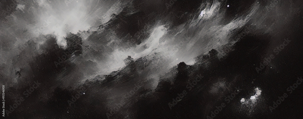 Wall mural Fondo de hormigón con textura grunge negro oscuro. Panorama de fondo o textura de pizarra negra gris oscuro. Textura de hormigón negro vectorial. Fondo de pared de piedra.	