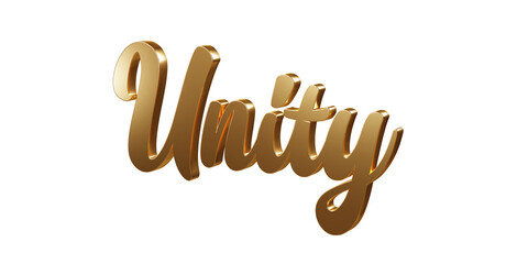 Luxury 3D gold text 