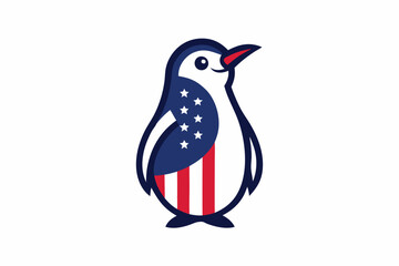 4th of July American  flag