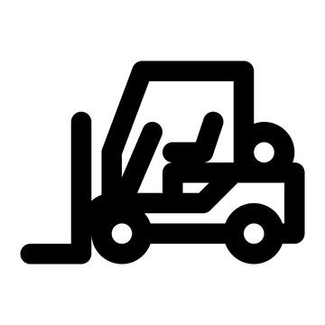 recommend clip art: forklift, warehouse, transportation, vehicles, 
                    shipment outline icon