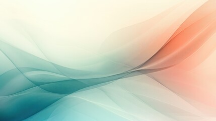 Abstract Background with Serene Smooth Lines