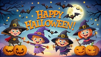 happy Halloween background