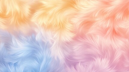 Abstract Pastel Fur Background Texture