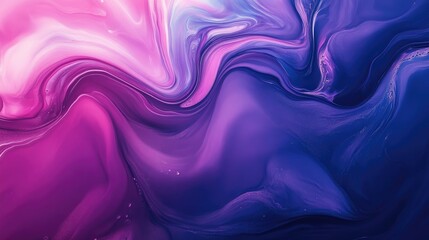 Fototapeta premium Abstract neon liquid wavy background. Liquid art, marbling texture