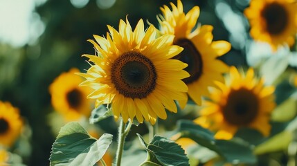 Obraz premium Blooming garden in Poland.