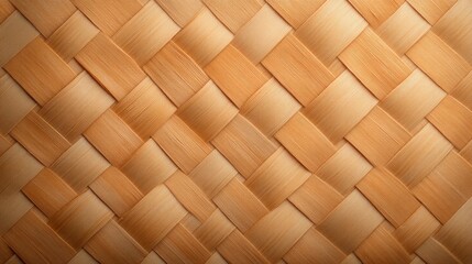 Woven Bamboo Pattern Texture Background