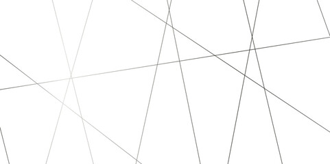 Geometric white background with black diagonal lines. seamless random chaotic digital line business concept. abstract black stroke lines vector background texture. modern technology art design.