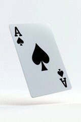 Playing card gambling cards game.