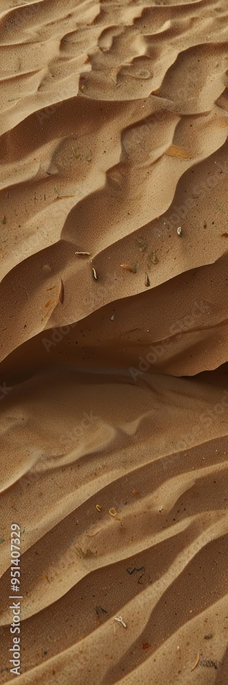 Wall mural sand and waves