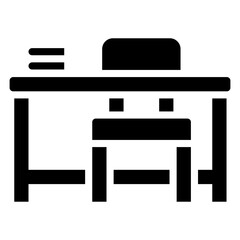 School Bench Icon
