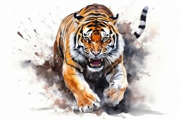 Obraz premium Tiger wildlife animal mammal.