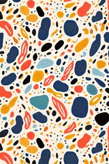 Fototapeta premium Pattern abstract confetti art.