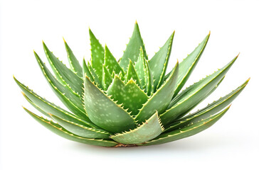 Fototapeta premium Aloe Vera plant isolated on white background