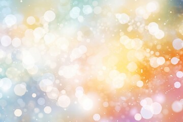 Obraz premium Snowflake shape pattern bokeh effect background backgrounds abstract outdoors.