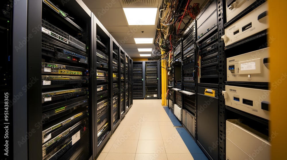 Poster wireless access points seamlessly integrated into the data center networking infrastructure enabling